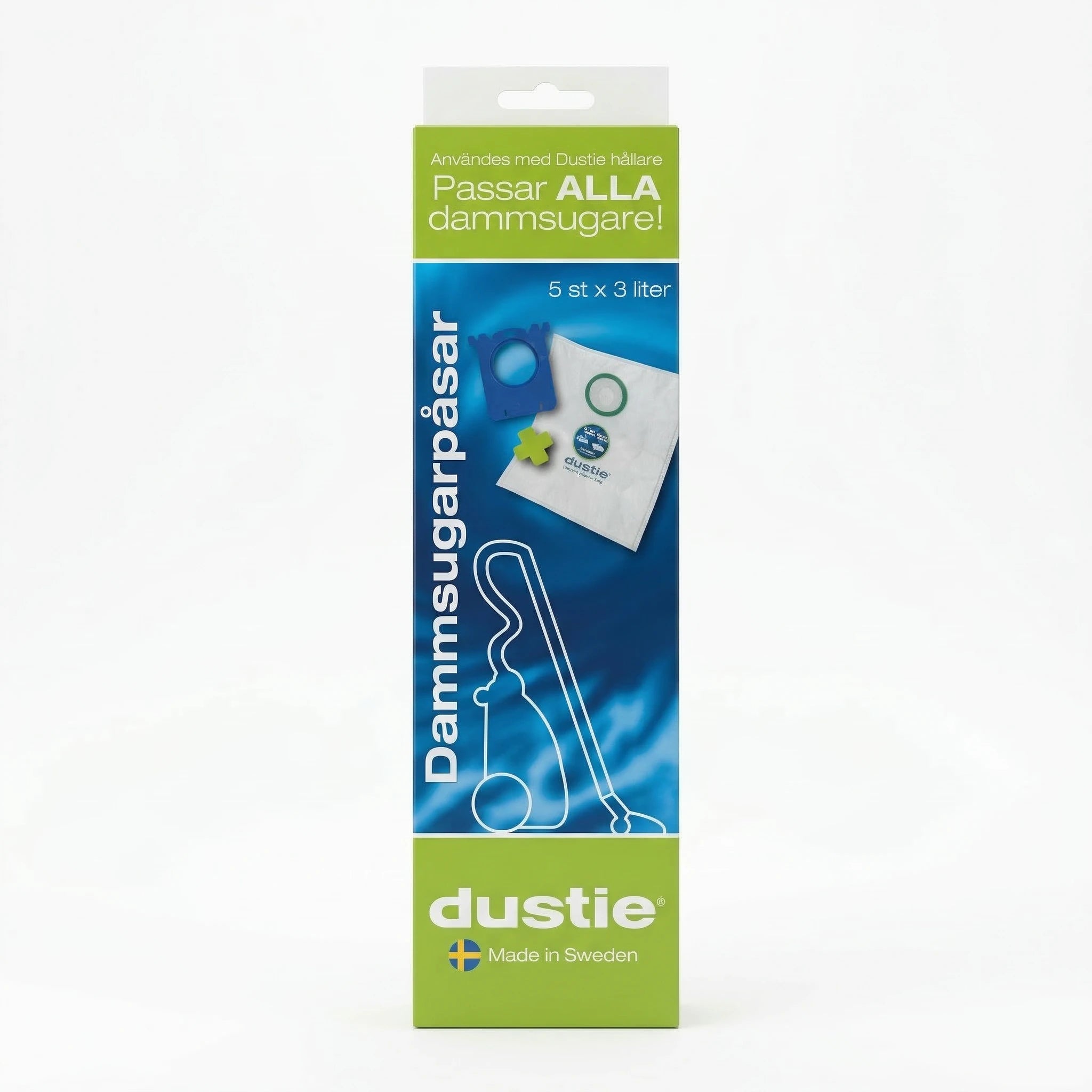 Dustie Dammsugarpåsar 5-pack